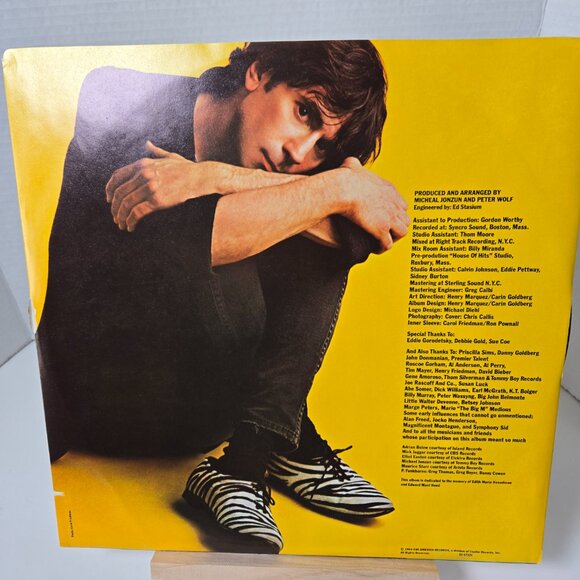 Peter Wolf, Lights Out Vinyl Record - Picture 4 of 6